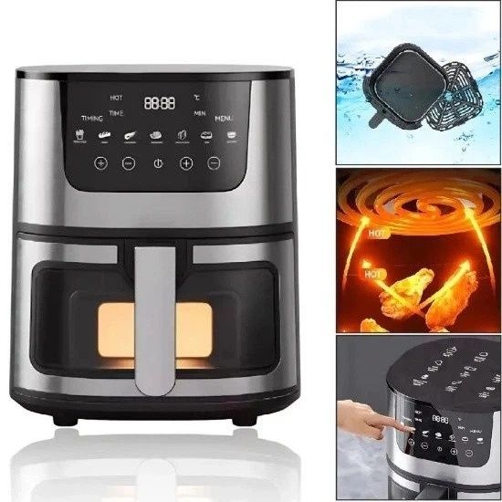Аерогриль Domotec MS-3225 3800Вт 7л багатофункціональний з регулюванням температури 982drp фото