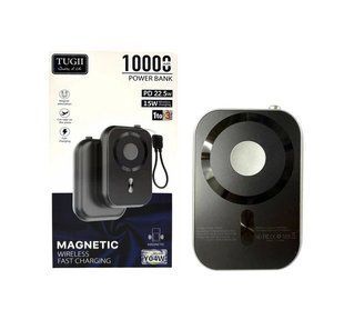 Повербанк TUGII Y04W 10000 mAh MagSafe PD 20 Вт QC 22,5 Вт 3 в 1 936drp фото
