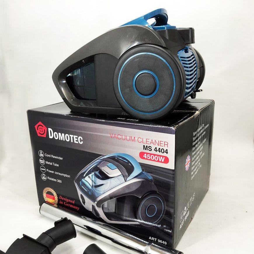 Пилосос Domotec MS-4404 для прибирання від мережі 220 В HEPA-фільтр 998drp фото
